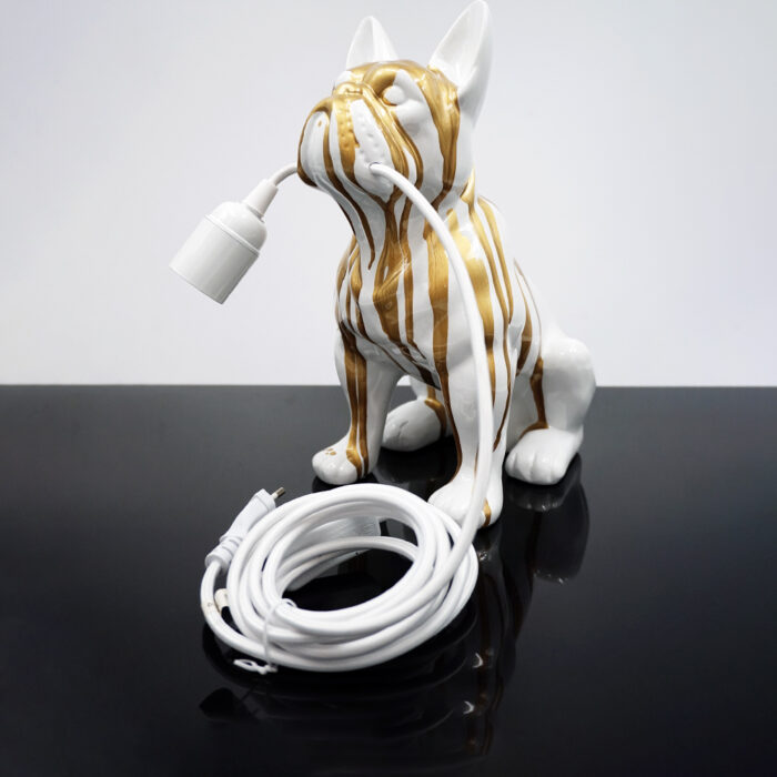 Figurine Décorative Lampe Bulldog Français - Motif IV – Image 2