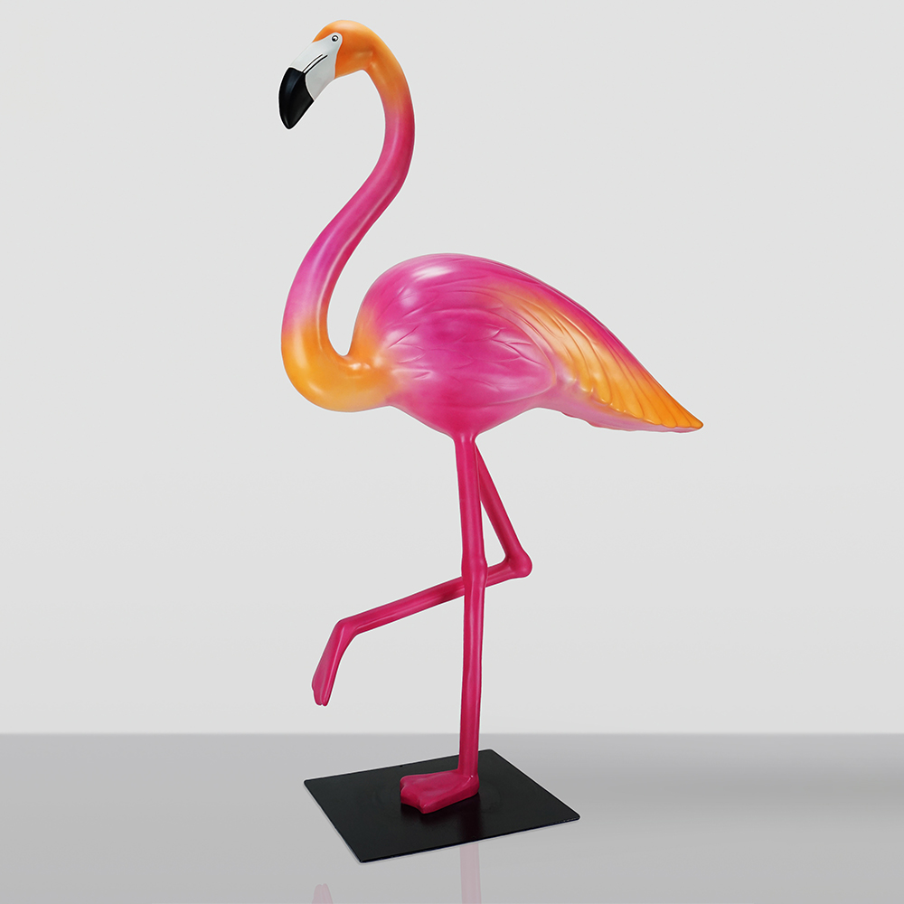 Figurine décorative Grand Flamant Rose 3D - Mangue Rose 2 Figurine décorative Grand Flamant Rose 3D - Mangue Rose – Image 2