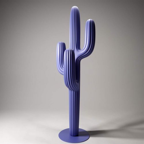 Crochet violet pastel - cactus