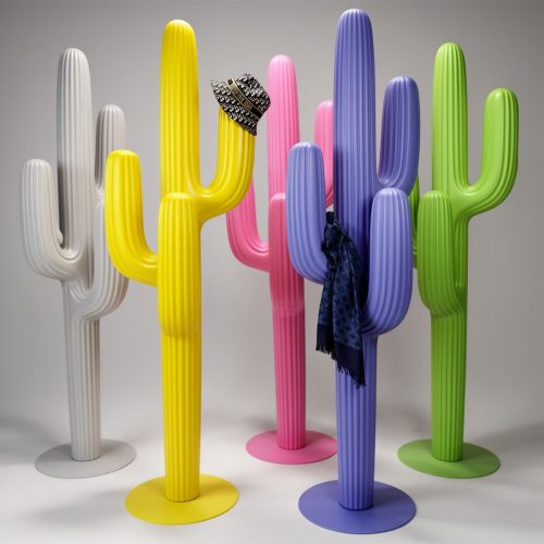 Patère Cactus Blanche