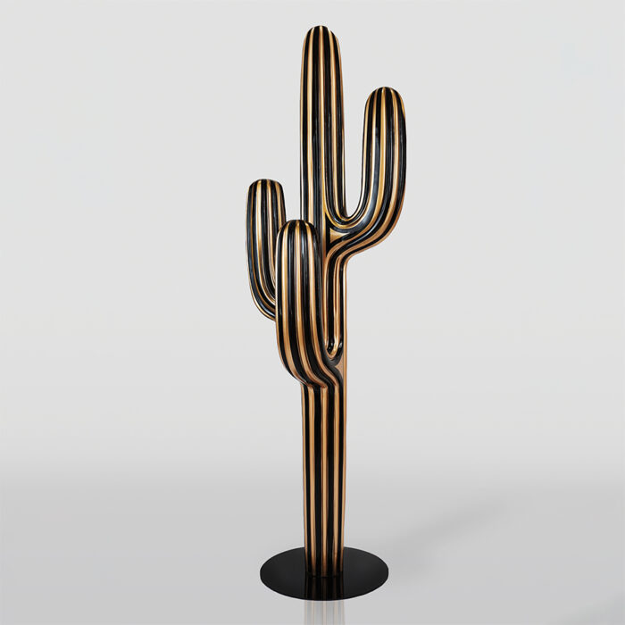 Portemanteau Cactus Or-Noir