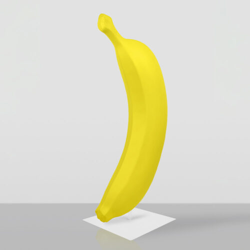Figurine 3D - Grande Banane sur Socle