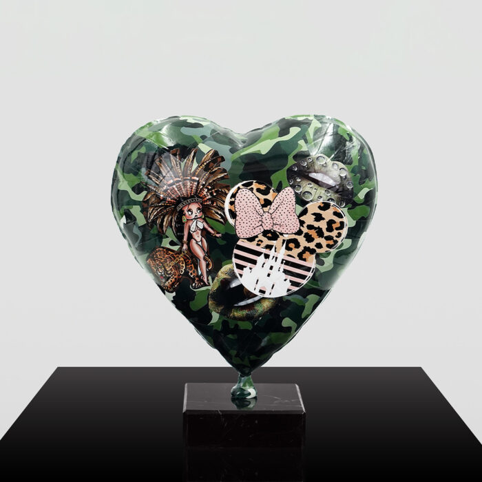 Figurine Décorative Ballon en Forme de Cœur – Image 10