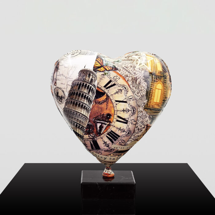 Figurine Décorative Ballon en Forme de Cœur – Image 3