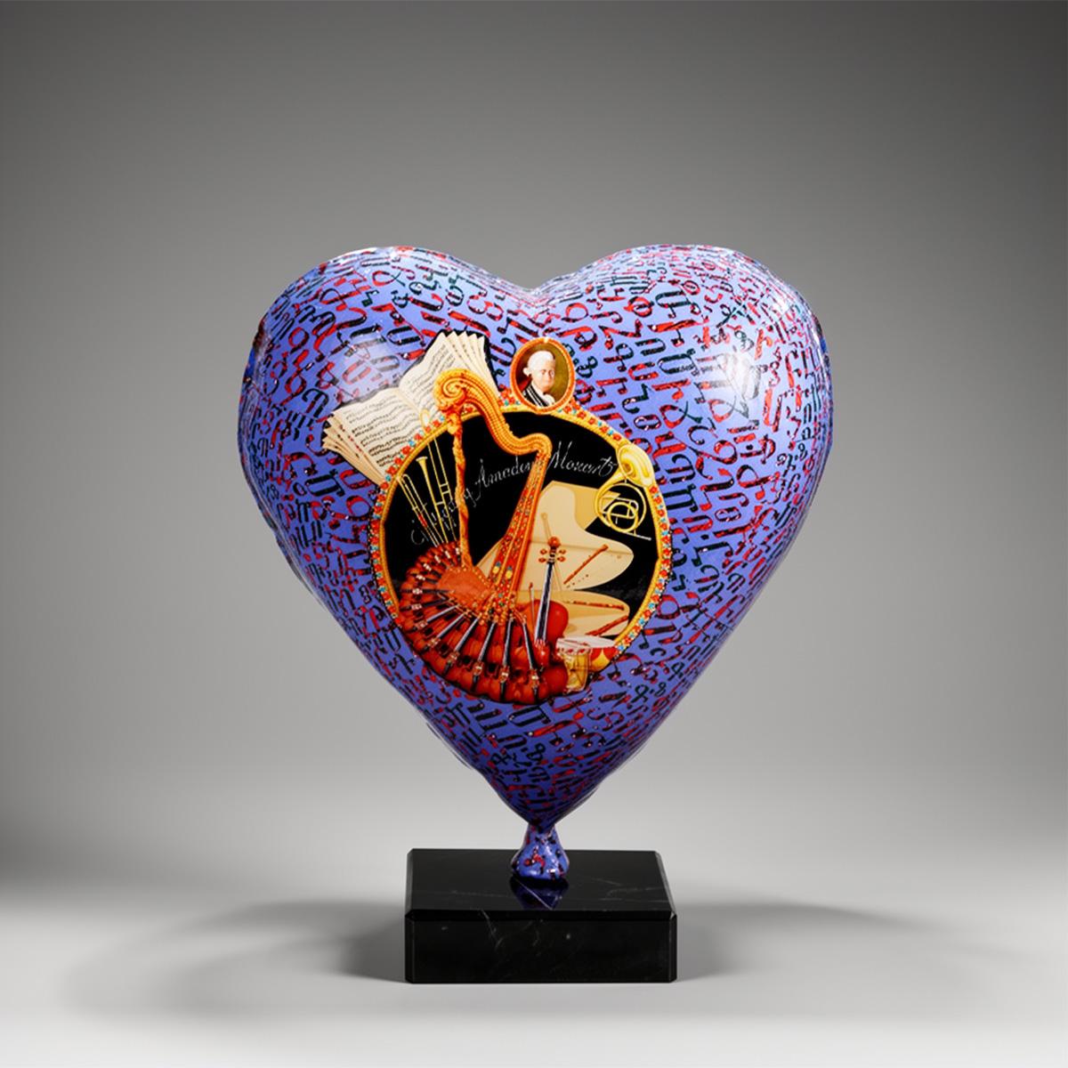 Figurine Décorative Ballon en Forme de Cœur – Image 5