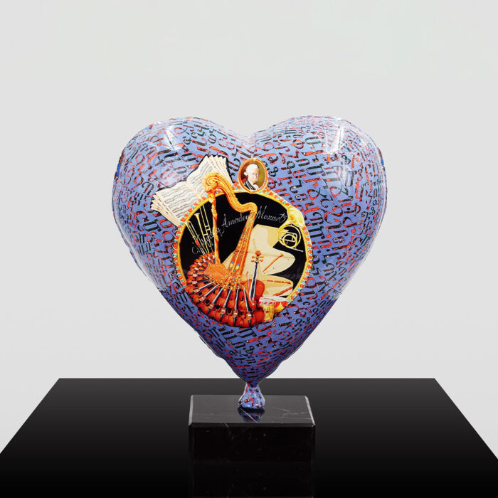 Figurine Décorative Ballon en Forme de Cœur – Image 5