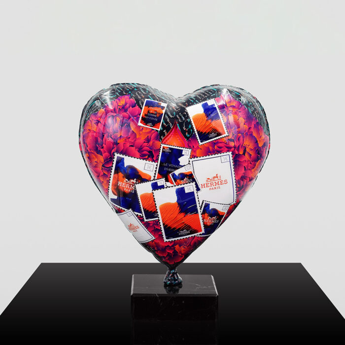 Figurine Décorative Ballon en Forme de Cœur – Image 7