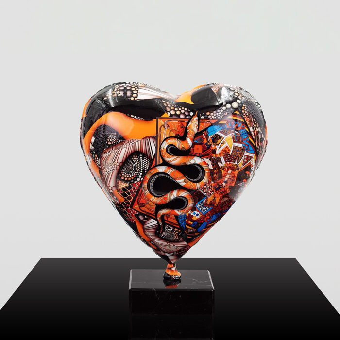 Figurine Décorative Ballon en Forme de Cœur – Image 2