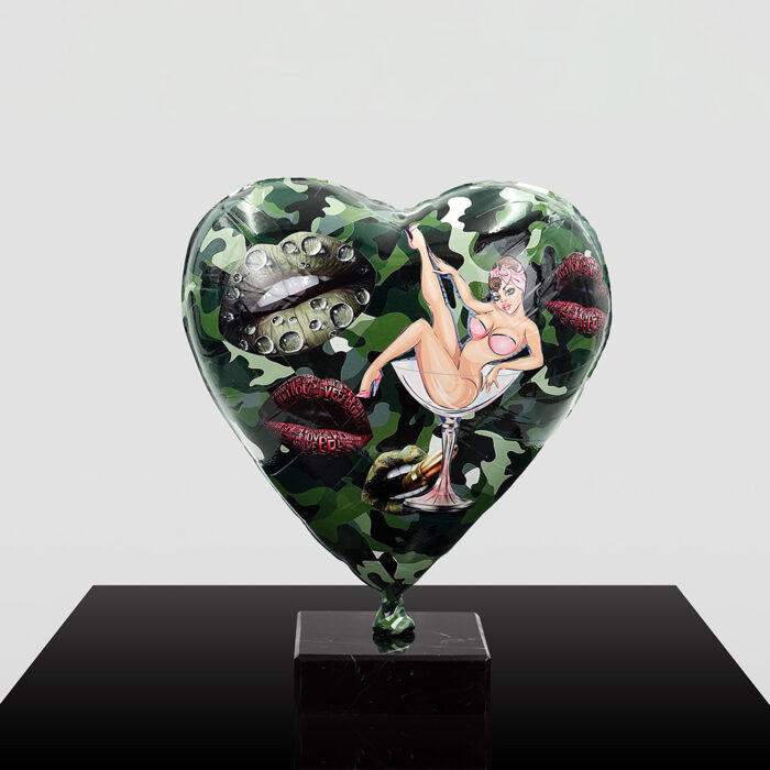 Figurine Décorative Ballon en Forme de Cœur – Image 8