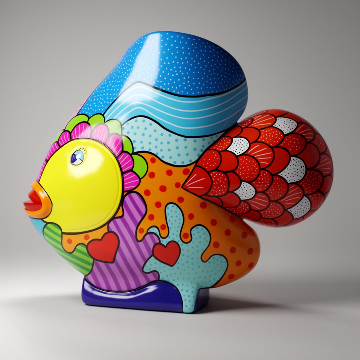 Figure de poisson étincelante exceptionnelle – Image 2