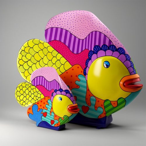 Figure de poisson étincelante exceptionnelle