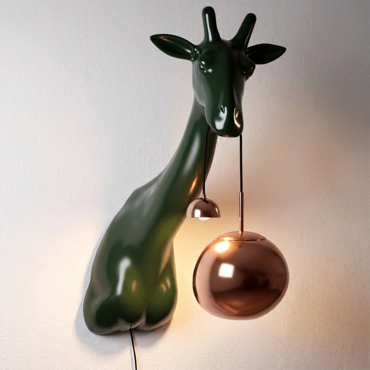 Lampe Décorative Girafe sur le Mur – Image 3