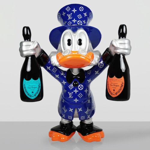 Figurine Décorative – Grand Balthazar Picsou Bleu