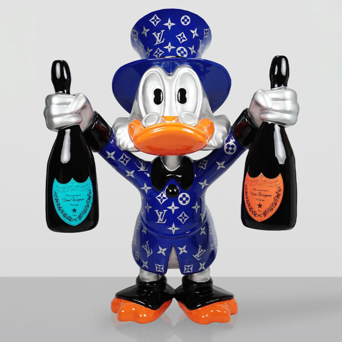 Figurine Décorative – Grand Balthazar Picsou Bleu