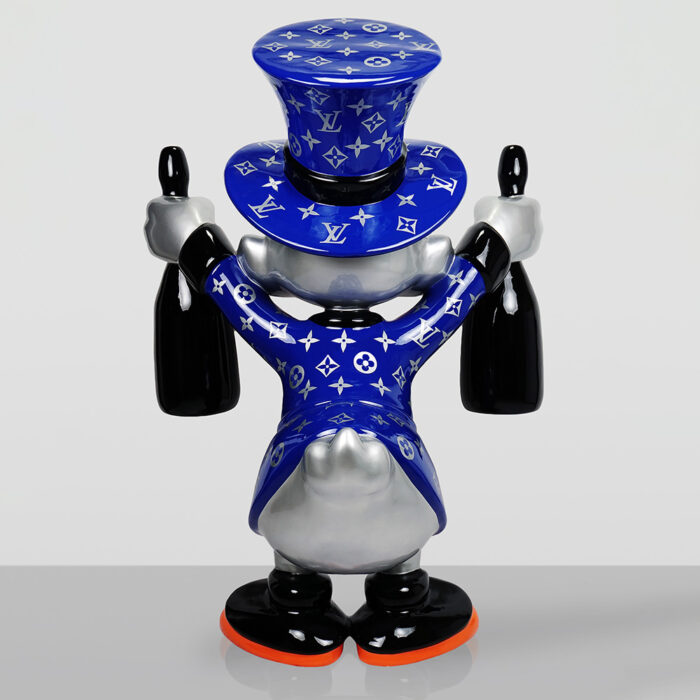 Figurine Décorative – Grand Balthazar Picsou Bleu – Image 2