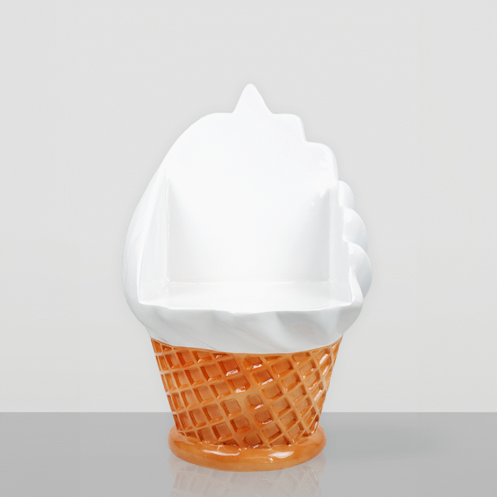Table cornet gaufré pour glacier – Image 4