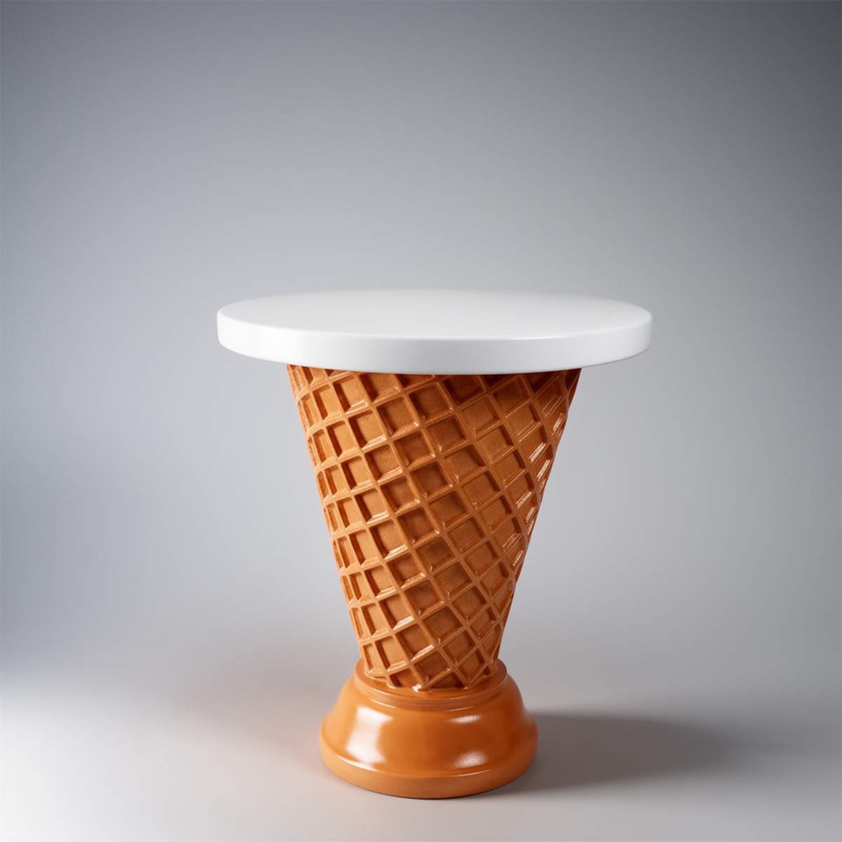 Table cornet gaufré pour glacier – Image 3