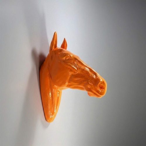 Dekoracyjna głowa konia - figura 3D do zawieszenia.