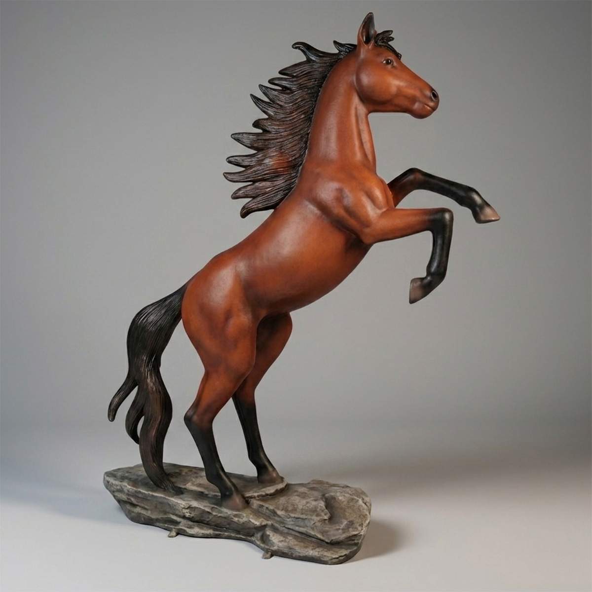 Figura dekoracyjna wierzgający koń – Image 8