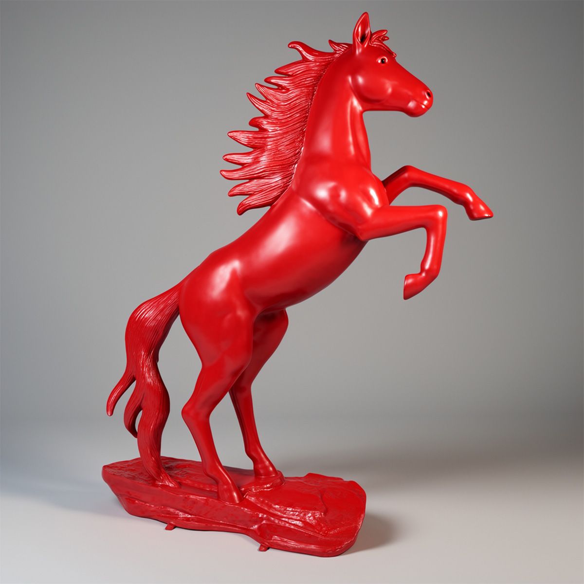 Figura dekoracyjna wierzgający koń – Image 4