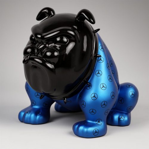 Figurine Exclusive Bulldog Avella – Bleu AMG