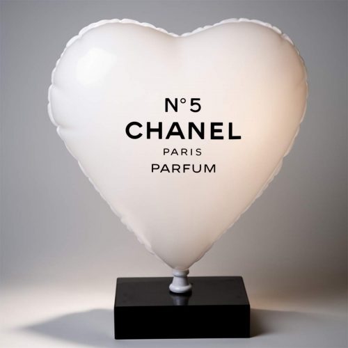 Figurine Décorative Cœur Ballon H-55