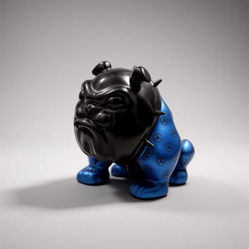 Figurine Exclusive Bulldog Avella – Bleu AMG