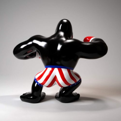 Grande Figurine Gorille Boxeur - Rocky
