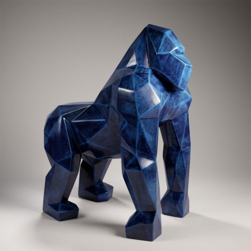 Gorille Carré – Patine Bleue