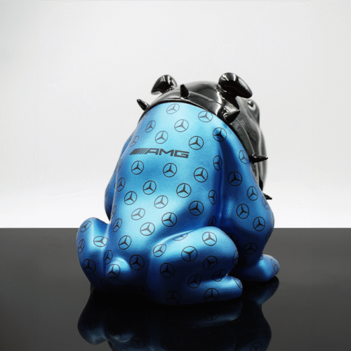Figurine Exclusive Bulldog Bleu AMG – Avella 22