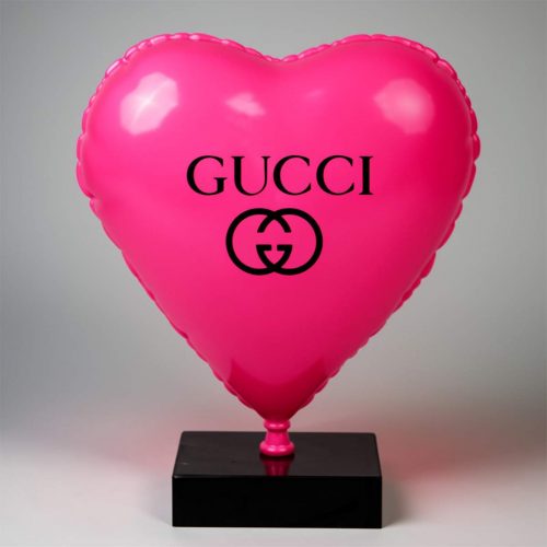 Figurine Décorative Cœur Ballon H-55