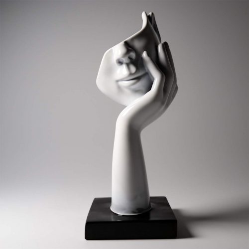 Petite Masque sur Socle - Motif IV
