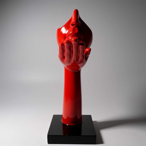 Petite Masque sur Socle - Motif I