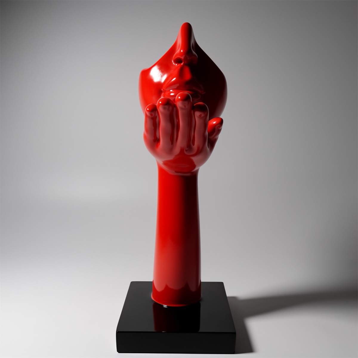 Petite Masque sur Socle - Motif I – Image 2