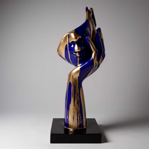 Petite Masque sur Socle - Motif IV
