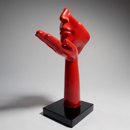 Petite Masque sur Socle - Motif I