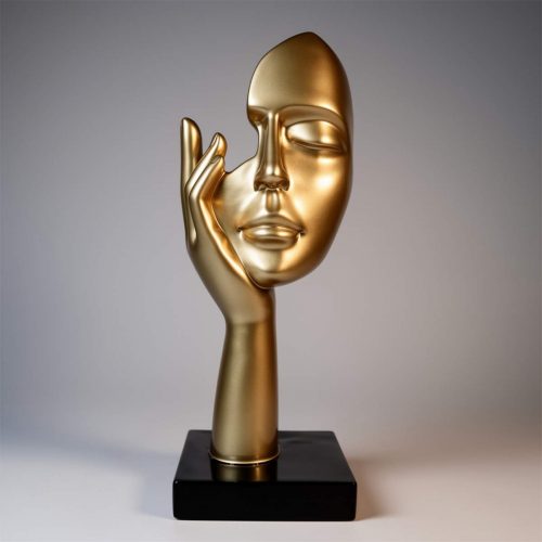 Petite Masque sur Socle - Motif II
