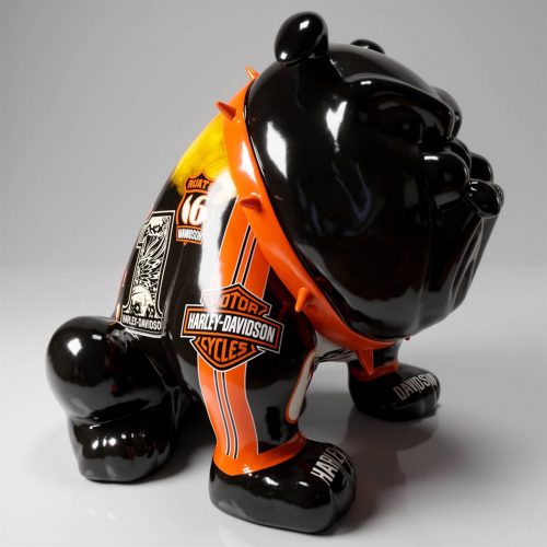 Chien bouledogue Avella 55 cm - Harley 2