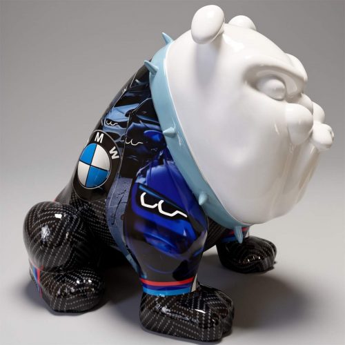 Chien bouledogue Avella 55 cm - BMW
