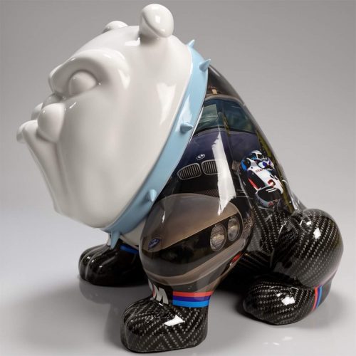 Chien bouledogue Avella 55 cm - BMW