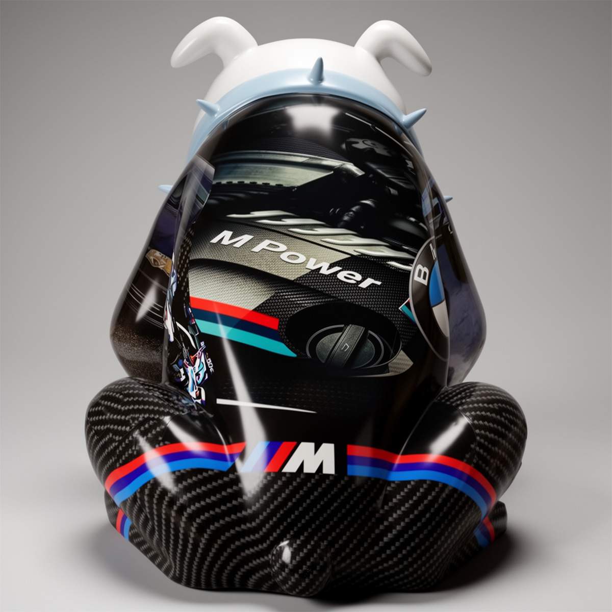 Chien bouledogue Avella 55 cm - BMW – Image 3