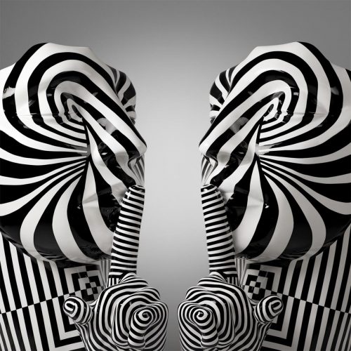 Masque avec doigt - Hypnose