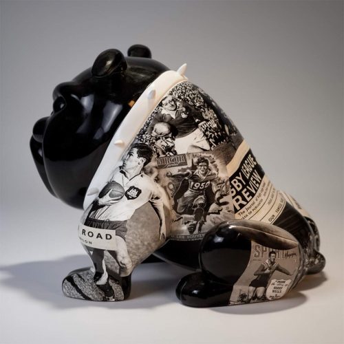 Chien Bulldog Avella 55cm - Rugby