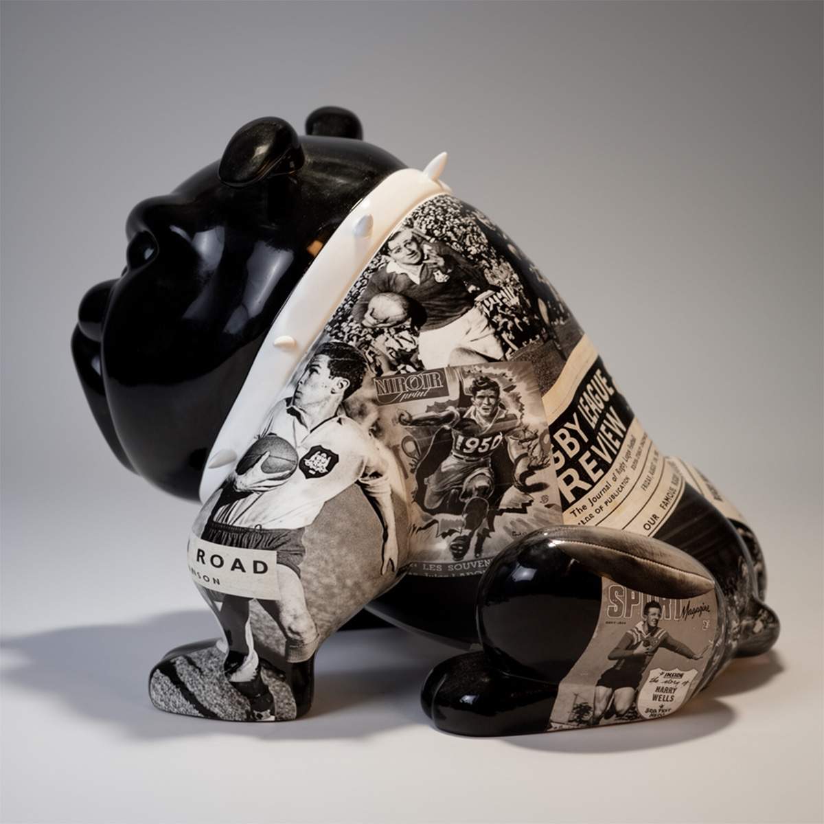 Chien Bulldog Avella 55cm - Rugby – Image 2