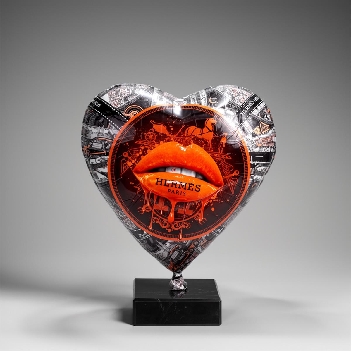 Figurine Décorative Ballon en Forme de Cœur – Image 11