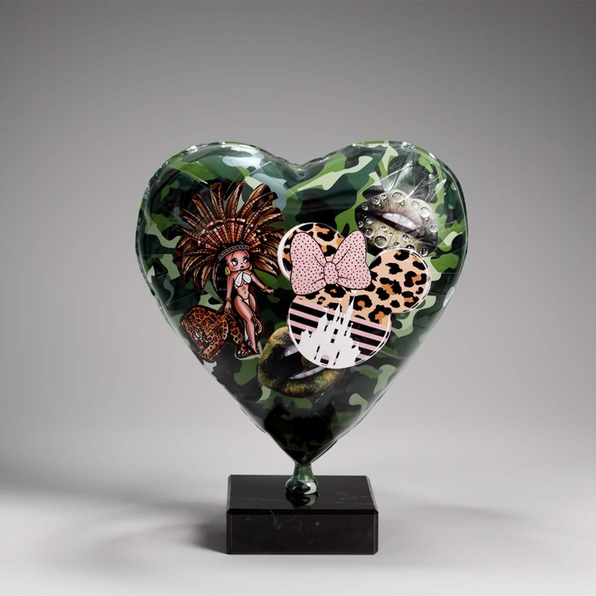 Figurine Décorative Ballon en Forme de Cœur – Image 10