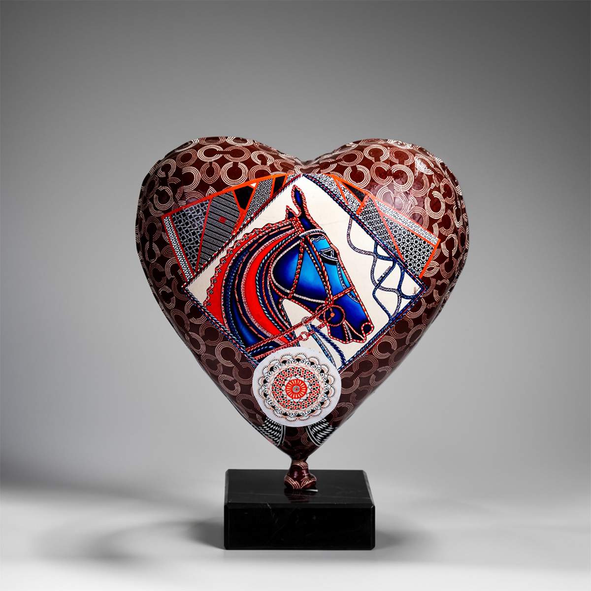 Figurine Décorative Ballon en Forme de Cœur – Image 12