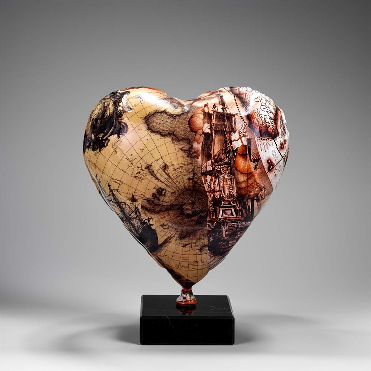 Figurine Décorative Ballon en Forme de Cœur – Image 14