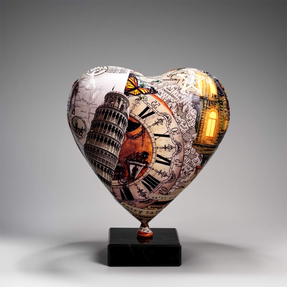 Figurine Décorative Ballon en Forme de Cœur – Image 3