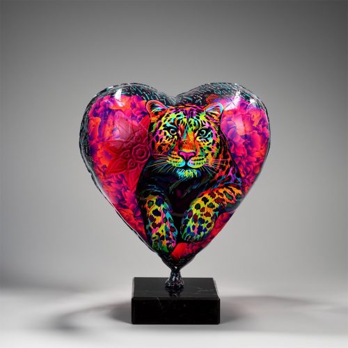Figurine Décorative Ballon en Forme de Cœur